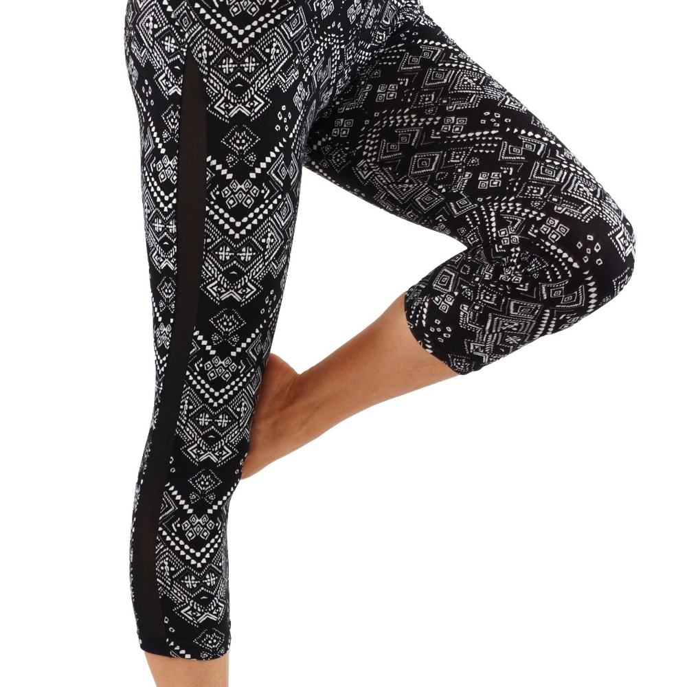 Super soft Leggings with mesh CP11-05 - Picture 2 of 5